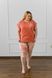 Оптом. Женский батальный комплект из капри - орнамент 36065 Теракотовий 2XL 36065 Теракотовий 2XL фото 2